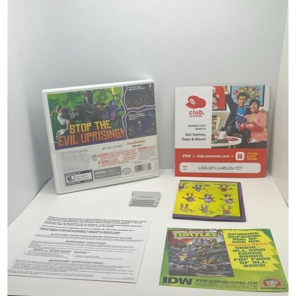 Teenage Mutant Ninja Turtles Nintendo 3DS Complete CIB Authentic Tested - Picture 2 of 4